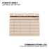 STāNOTE SHEETS - COMM & OBS TEMPLATES