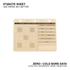 STāNOTE SHEETS - MARKSMANSHIP TEMPLATES