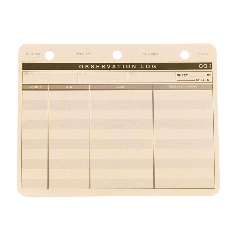 STāNOTE SHEETS - COMM & OBS TEMPLATES