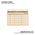STāNOTE SHEETS - COMM & OBS TEMPLATES
