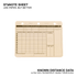 STāNOTE SHEETS - MARKSMANSHIP TEMPLATES