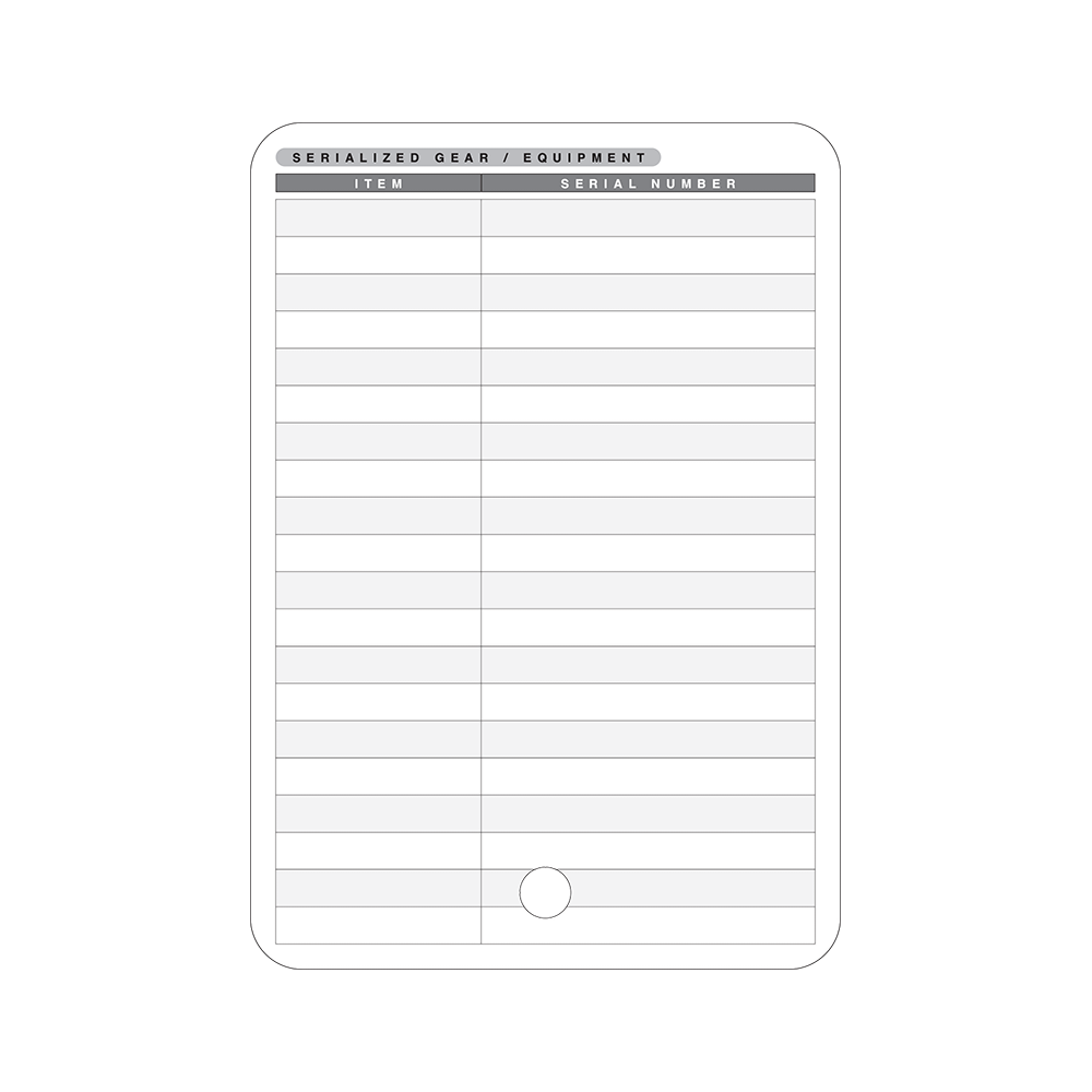 THULS Personal Info Card