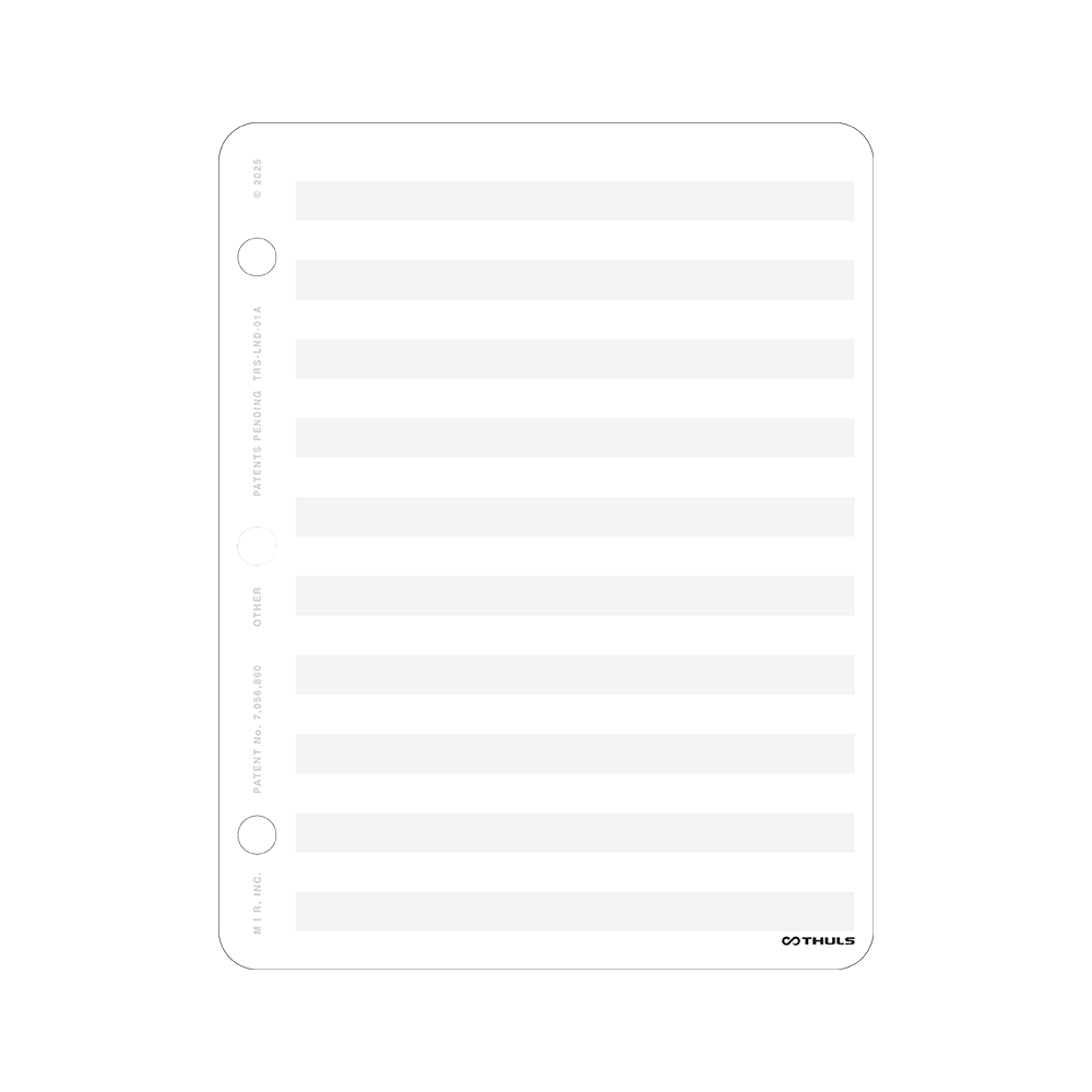 THULS - Blank / Grid / Lined Cards